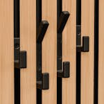 Tillbehör Akustikpanel Lundbergs Kreativ 4-Pack Enkel & Dubbelkrok Svart