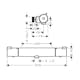 Duschblandare Hansgrohe Ecostat 1001 CL 150 cc