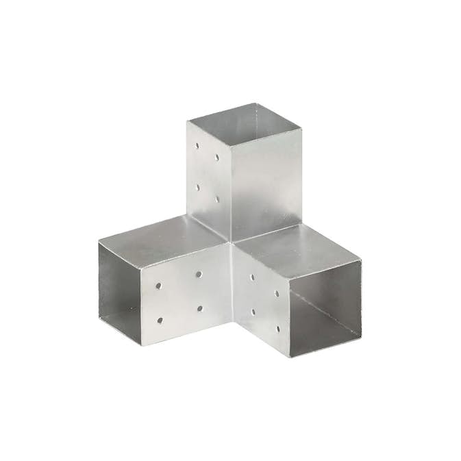 Stolpbeslag VidaXL Y-form Galvaniserad Metall