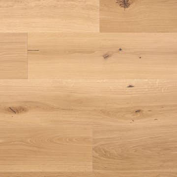 Parkettgolv Moland Sandgate Plank Ek Living Hårtdvaxolja Vit Lätt Borstad