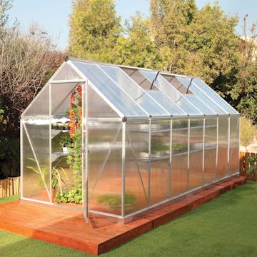Växthus gop Mythos, Aluminiumstomme med UV-Skyddade Polykarbonatskivor, 7,9 m²
