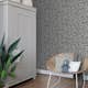 Tapet ESTAhome Pantrar Svart/Vit