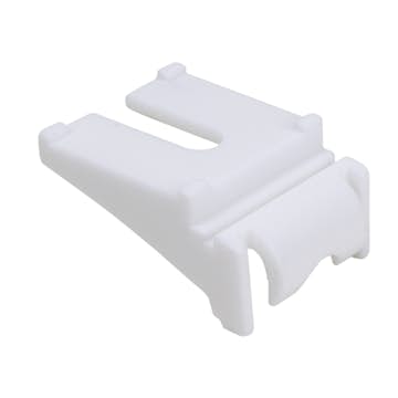 Gardintillbehör Kirsch Tak-/Skenfäste för Elite-skena Vit