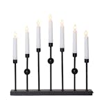 Ljusstake Star Trading Gustavo 7-armad Adventsljusstake