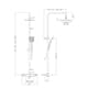 Blandarpaket Hafa Max Slim Square