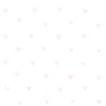 Tapet ESTAhome Små Hjärtan Ljusrosa/Vit