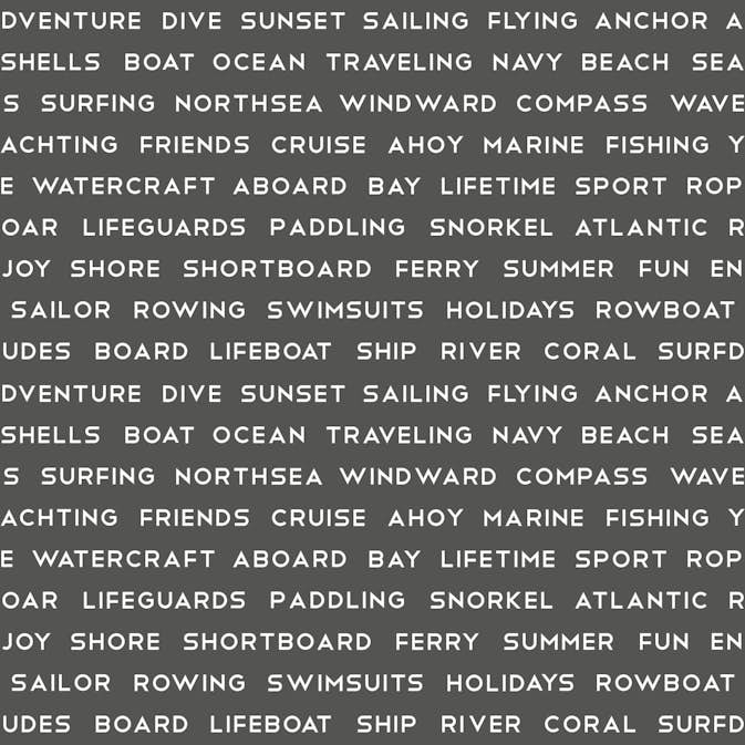 Tapet ESTAhome Maritima Strandtexter Mörkgrå