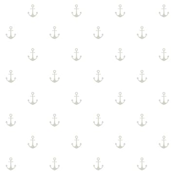 Tapet ESTAhome Ankare Vit/Silver