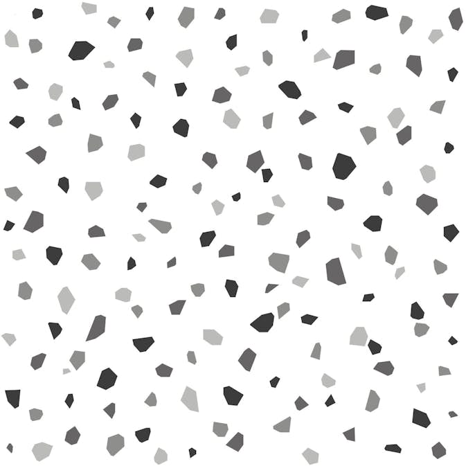 Tapet ESTAhome Terrazzo Svart Vit/Grå