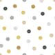 Tapet ESTAhome Prickar Guld/Grå/Svart