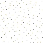 Tapet ESTAhome Prickar Guld Ljusgrå Mörkgrå
