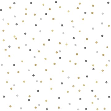 Tapet ESTAhome Prickar Guld Ljusgrå Mörkgrå