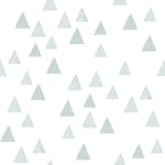 Tapet ESTAhome Grafiska Trianglar Vintage Grå/Blå