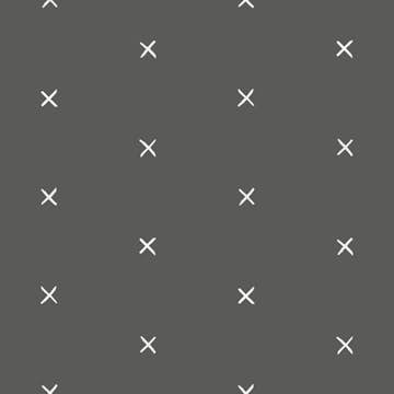 Tapet ESTAhome Grafiskt Motiv Grå/Svart