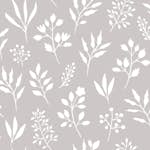 Tapet ESTAhome Blommönster i Skandinavisk Stil Grå/Vit