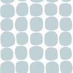 Tapet ESTAhome Grafiskt Motiv Ljusblå/Vit