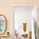 Tapet ESTAhome Art Deco Persikofärgat/Guld