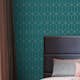 Tapet ESTAhome Art Deco Guld/Grön/Blå