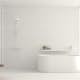 Klinker Netto Ceramika Wall White Shiny 30x60 cm