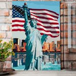 Gör-det-själv Målningar Arkiio Proud American