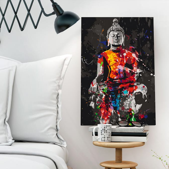 Gör-det-själv Målningar Arkiio Buddha in Colours
