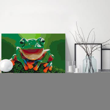 Gör-det-själv Målningar Arkiio Laughing Frog