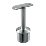 Toppfäste Herrljunga Ledstångsfabrik 0710 Utomhusbruk Skålad