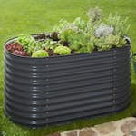 Odlingslåda Metalcraft Galvaniserat Stål 160 cm