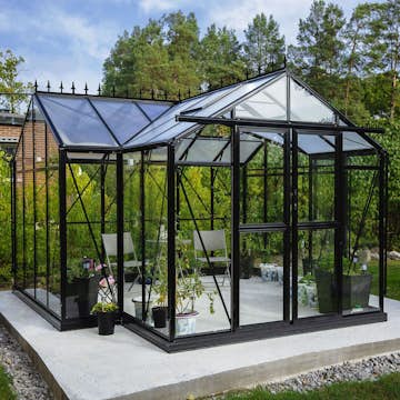 Nockdekoration Metalcraft till T-format Växthus 12,8 kvm