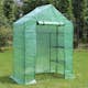 Växthus Metalcraft 1,04 kvm Grön Rektangulärt