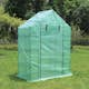 Växthus Metalcraft 1,04 kvm Grön Rektangulärt