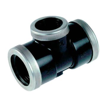 T-rör Suevia Reducerande Polyten 3/4"-1/2"