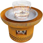 Eldstad Lyfco Cortenstål Gasoldriven Dorotea