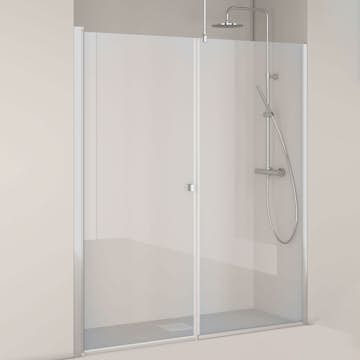 Duschdörr Hafa Igloo Pro Rak Dörr + Fast Vägg