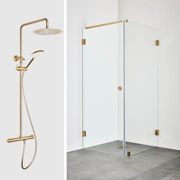 Duschpaket Hafa Duschhörn Infinity Combi med Takduschset Fine