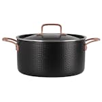 Gryta Pepper med Lock 24 cm Svart