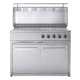 Inbyggbar Gasolgrill MyOutdoorKitchen Nordic Line Stainless 430SS med 5 Brännare