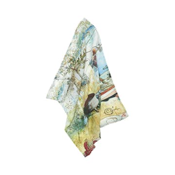 Kökshandduk Svanefors Carl Larsson Kräftfiske
