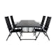 Matgrupp Venture Home Dallas Matgrupp Utomhus 193cm med 4 Break Positionsstolar