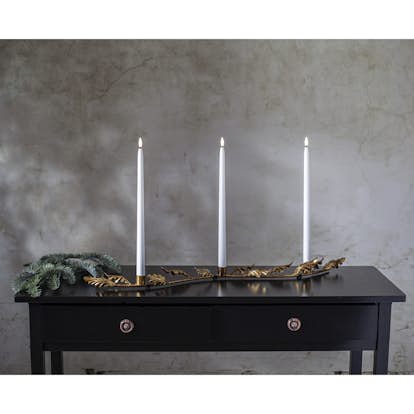 Ljusstake Star Trading Grace för 3 Ljus Adventsljusstake