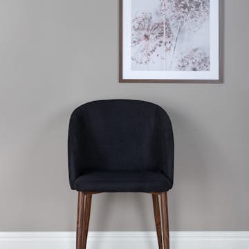 Matstol Venture Home Arch Svart Stol i Polyester 2 st