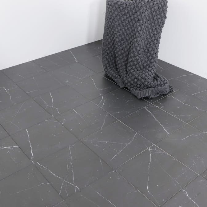 Klinker Tenfors Marquina Marmor 22,5x22,5 cm