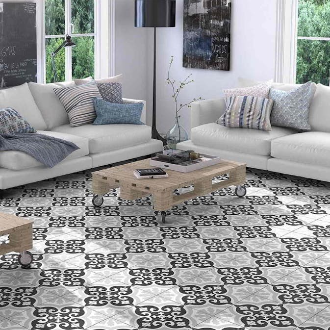 Klinker Tenfors Zier 20x20 cm