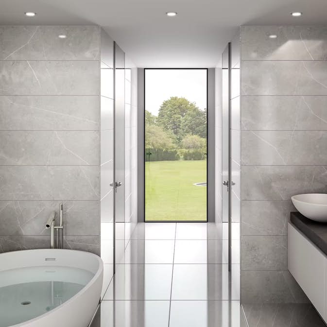 Klinker Tenfors Altamura Pearl Blank Marmor 60x60 cm