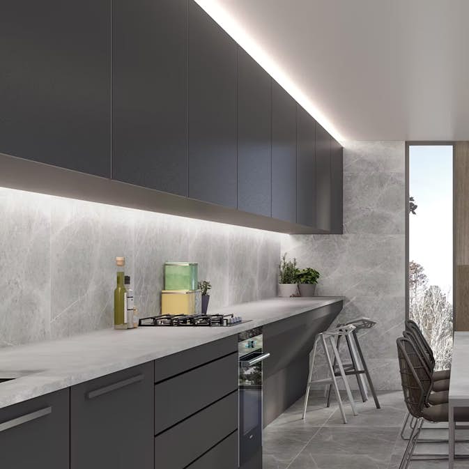 Klinker Tenfors Altamura Silver Matt Marmor 30x60 cm