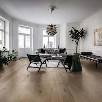 Parkettgolv Kährs Beyond Retro Frozen Hazelnut Ultramatt Lack Ek 1-Stav