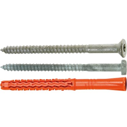 Fasadplugg Gunnebo Fastening 10 mm Varmförzinkad