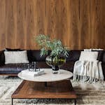 Designpanel Wood on wall Teak Oljad