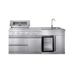 Fristående utekök Myoutdoorkitchen Pure Compact Stainless