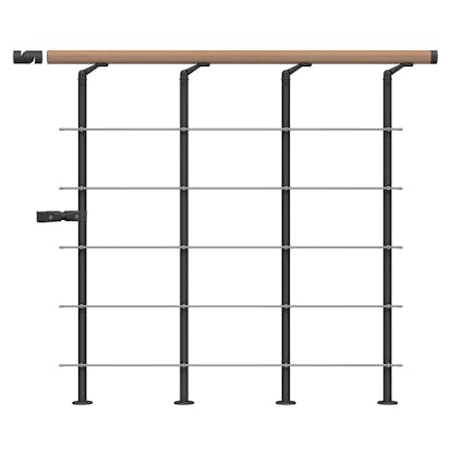 Skyddsräcke Dolle Style6 Bok Oljad Start